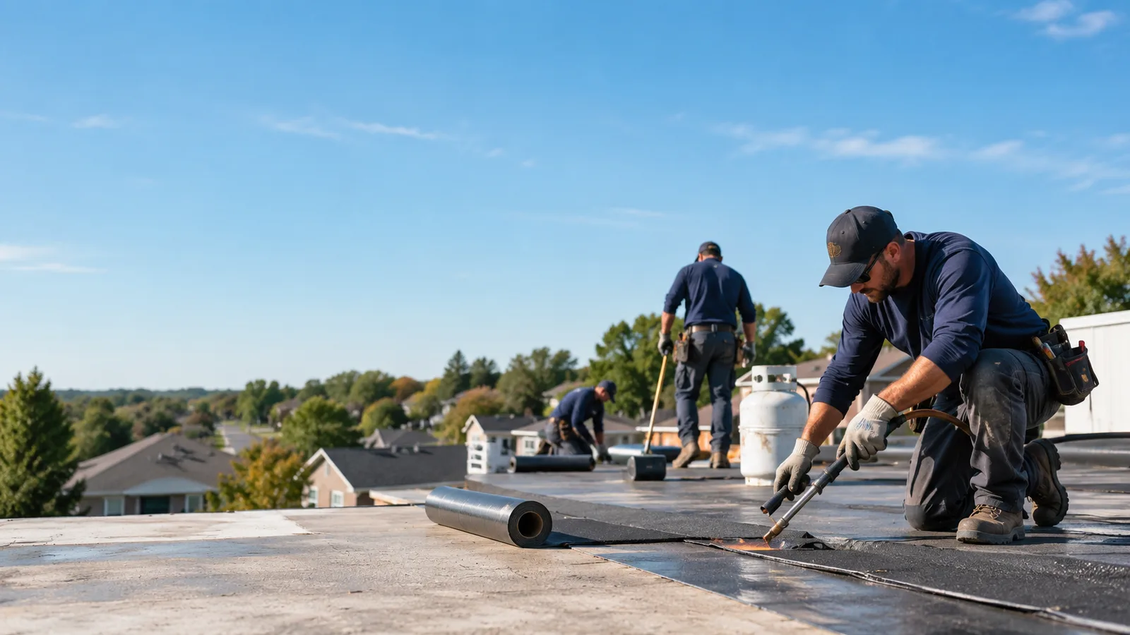 Flat Roof Leak Repair providers in Gibson, LA
